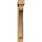 Ekena Millwork Legacy Block Rough Sawn Bracket w/ Offset Brace, Western Red Cedar, 6"W x 34"D x 42"H BKT0604X34X42LEC05RWR - alternate 3